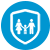 icon of insured family